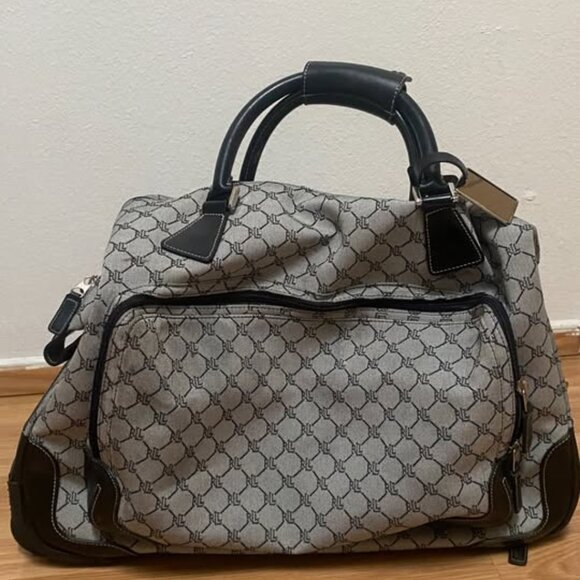 ❌SOLD❌ Ralph Lauren Carry-on rolling duffle bag suitcase - Picture 4 of 10